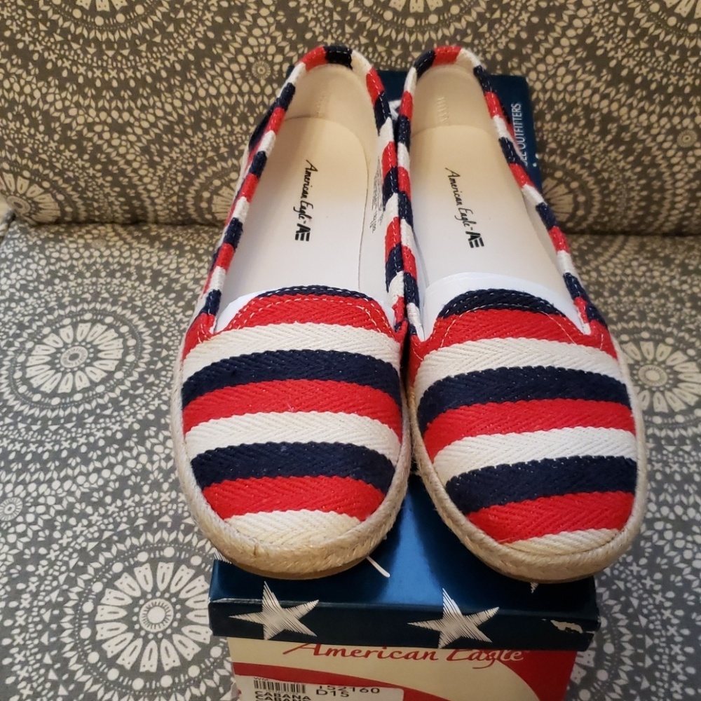Striped Loafers